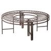 Design Toscano Gothic Roundabout Steel Garden Bench ZJ12063